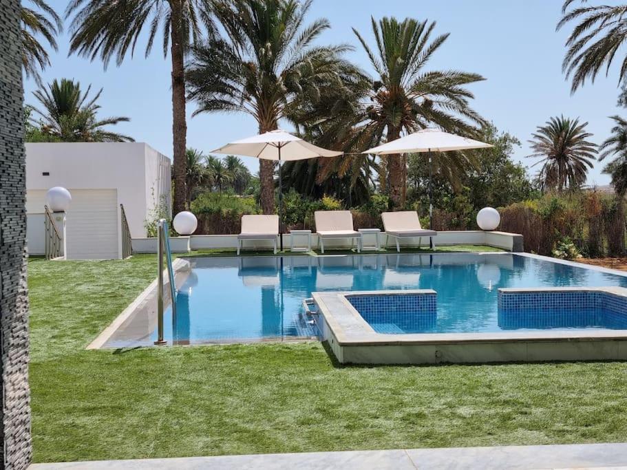 Dar Jamila - Au Coeur De L'Oasis - Villa Gabès Buitenkant foto