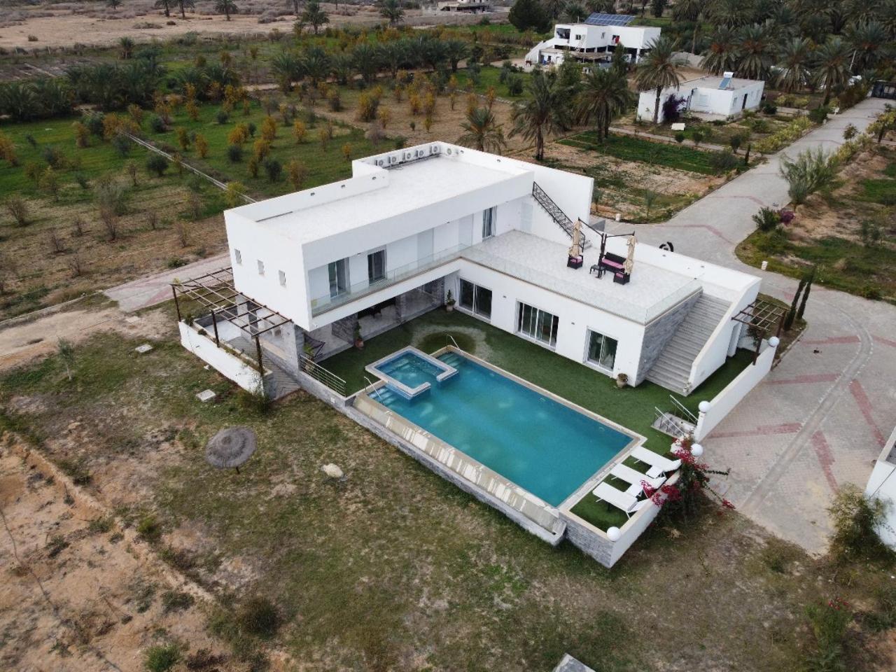 Dar Jamila - Au Coeur De L'Oasis - Villa Gabès Buitenkant foto